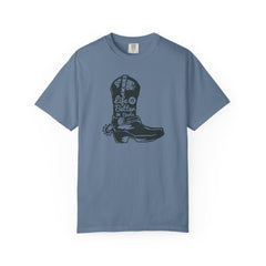 Life Is Better In Boots Funny Slogan Western T-Shirt