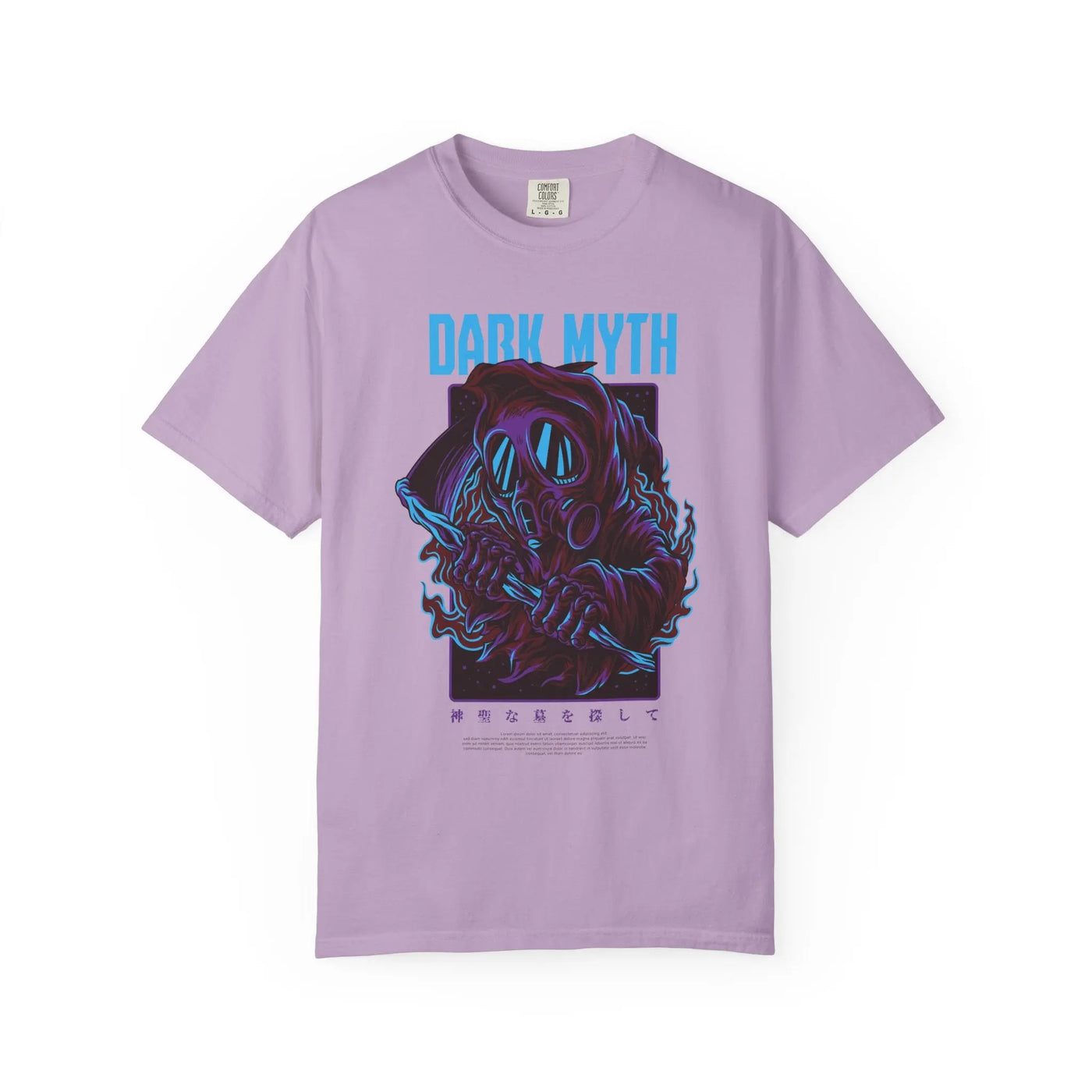 Dark Myth Grim Reaper Artwork Unisex Relaxed Fit T-Shirt - Sinful Threads