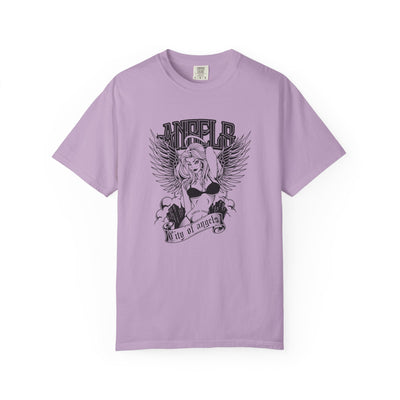 City of Angels Urban Angel Girl with Wings Graphic T-Shirt - Sinful Threads