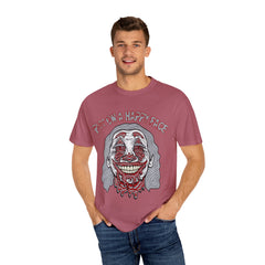 Trippy Clown Shirt - Put On Happy Face Psychedelic Tee Fun