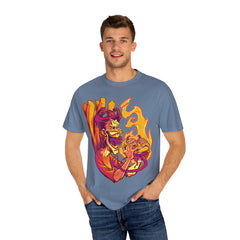 Demon Streetwear Shirt - Dark Urban Tee for Horror Fans