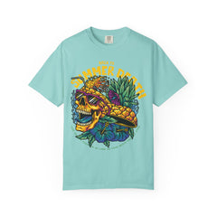Pineapple Skull Tee - Tropical Skull Tee - Edgy Summer Gift
