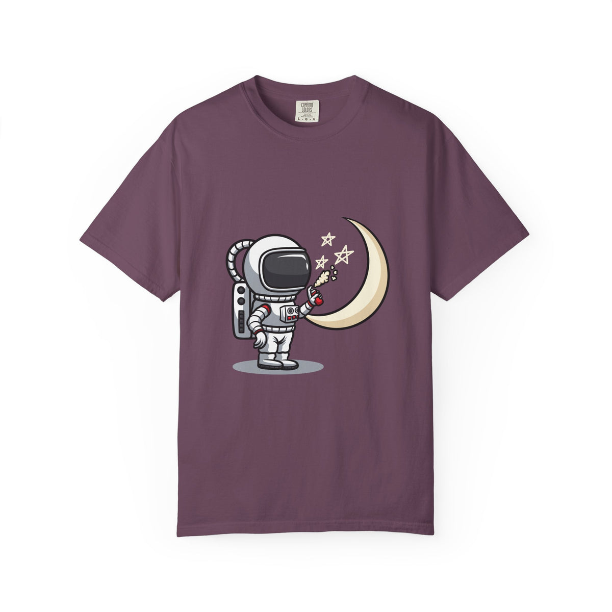 Cartoon Astronaut Shirt – Graffiti Moon Tee – Space Lover Gift