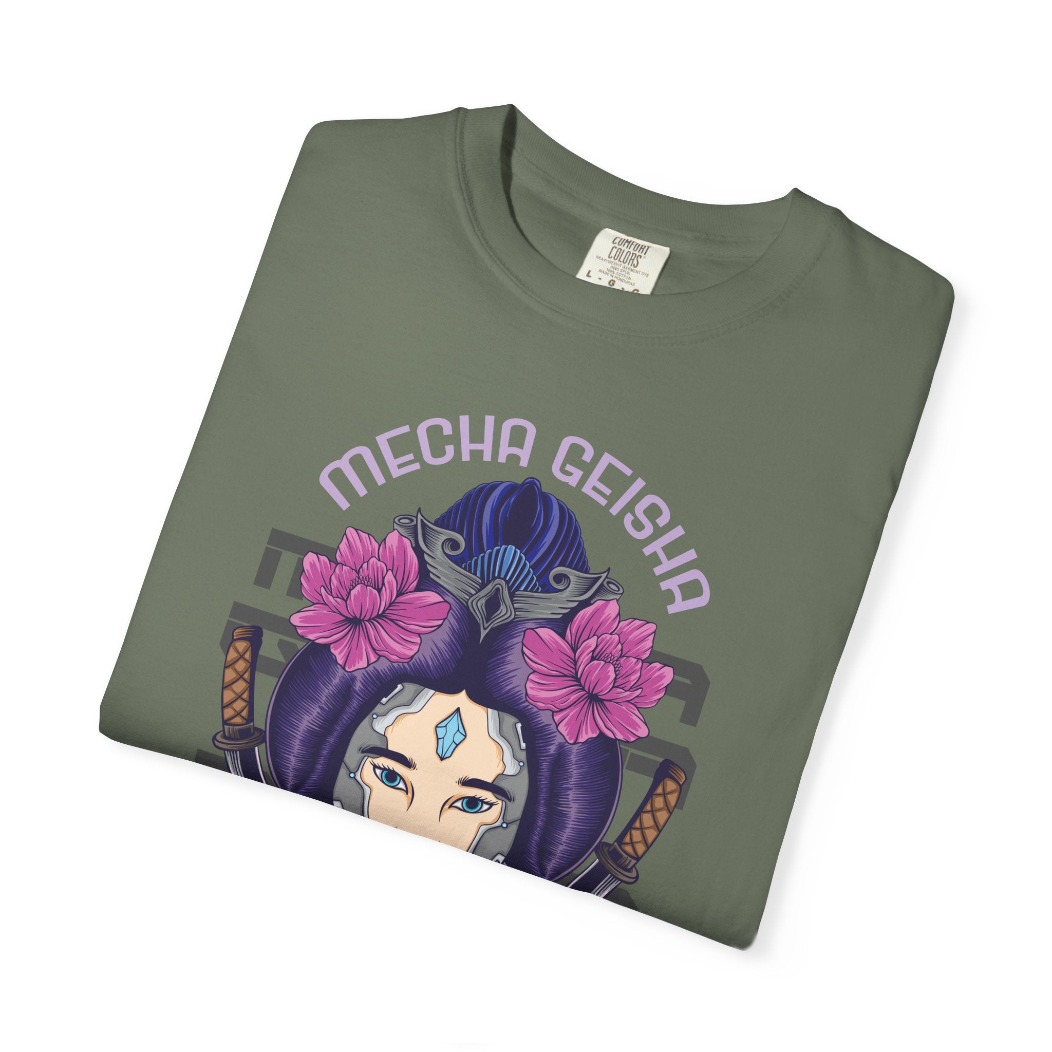 Mecha Geisha Shirt - Cyborg Geisha Gift - Japanese Robot Top - Sinful Threads