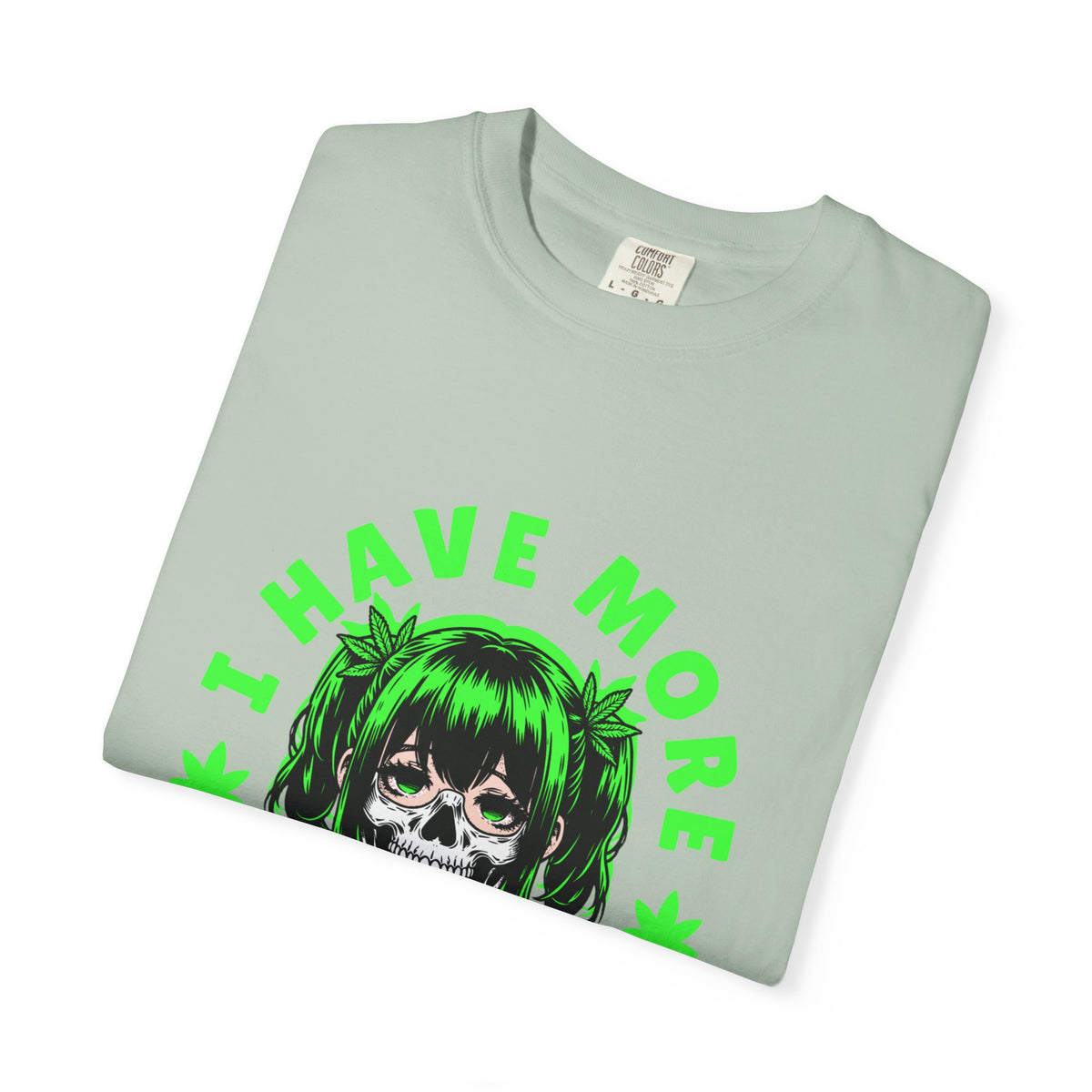 Anime Stoner Tee - 420 Cannabis Graphic - Funny Gift