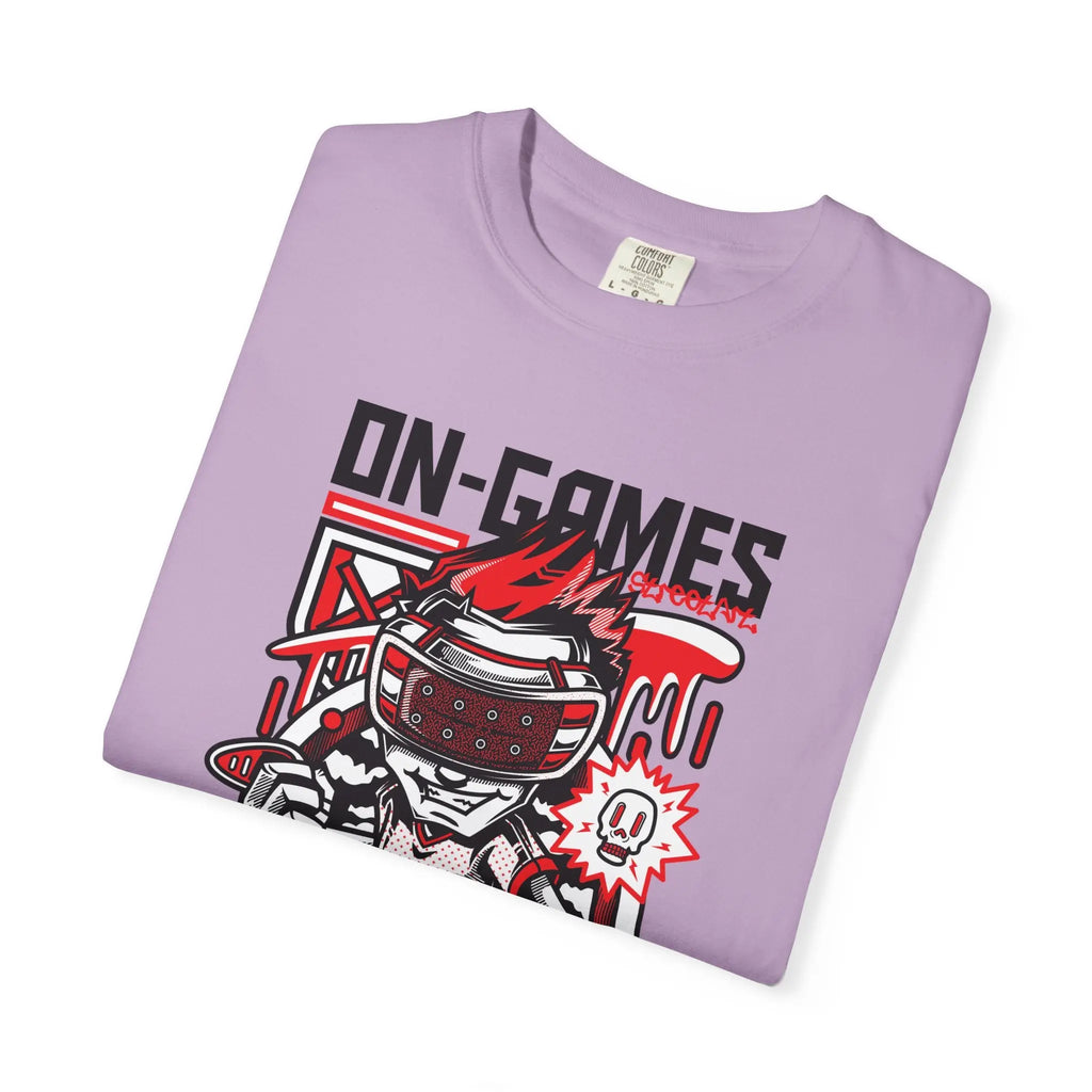 ON GAMES Boy Gamer with VR Headset Graphics T-Shirt - Sinful Threads