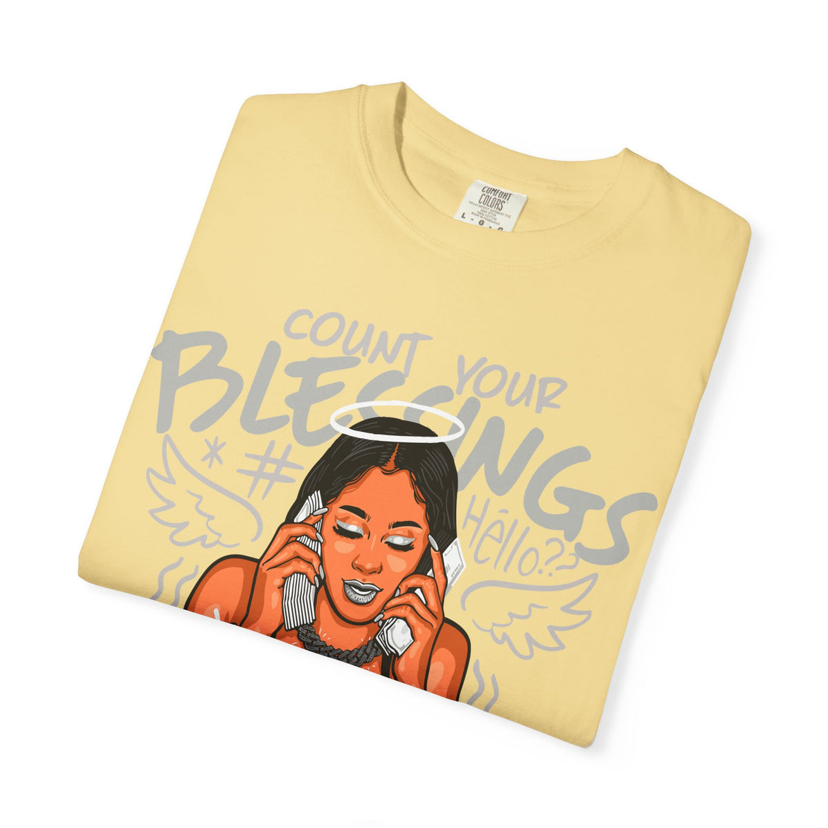 Count Blessings Tee – Boss Woman Wealth Mindset