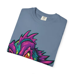 Monster Fish Tee - Fantasy Colorful Sea Creature Shirt