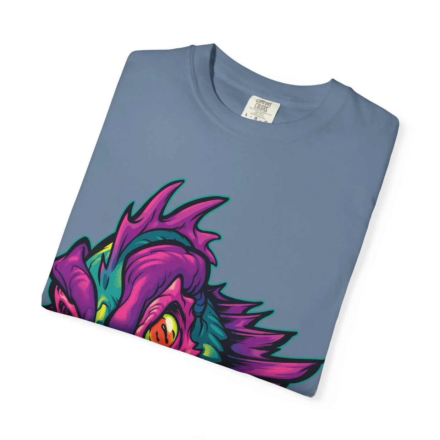 Monster Fish Tee - Fantasy Colorful Sea Creature Shirt - Sinful Threads