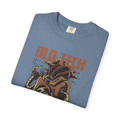 Retro Old Tech Post Of The End Robot Illustration T-Shirt