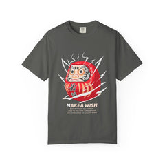 Daruma Good Luck Charm Japanese Graphic Tee Design