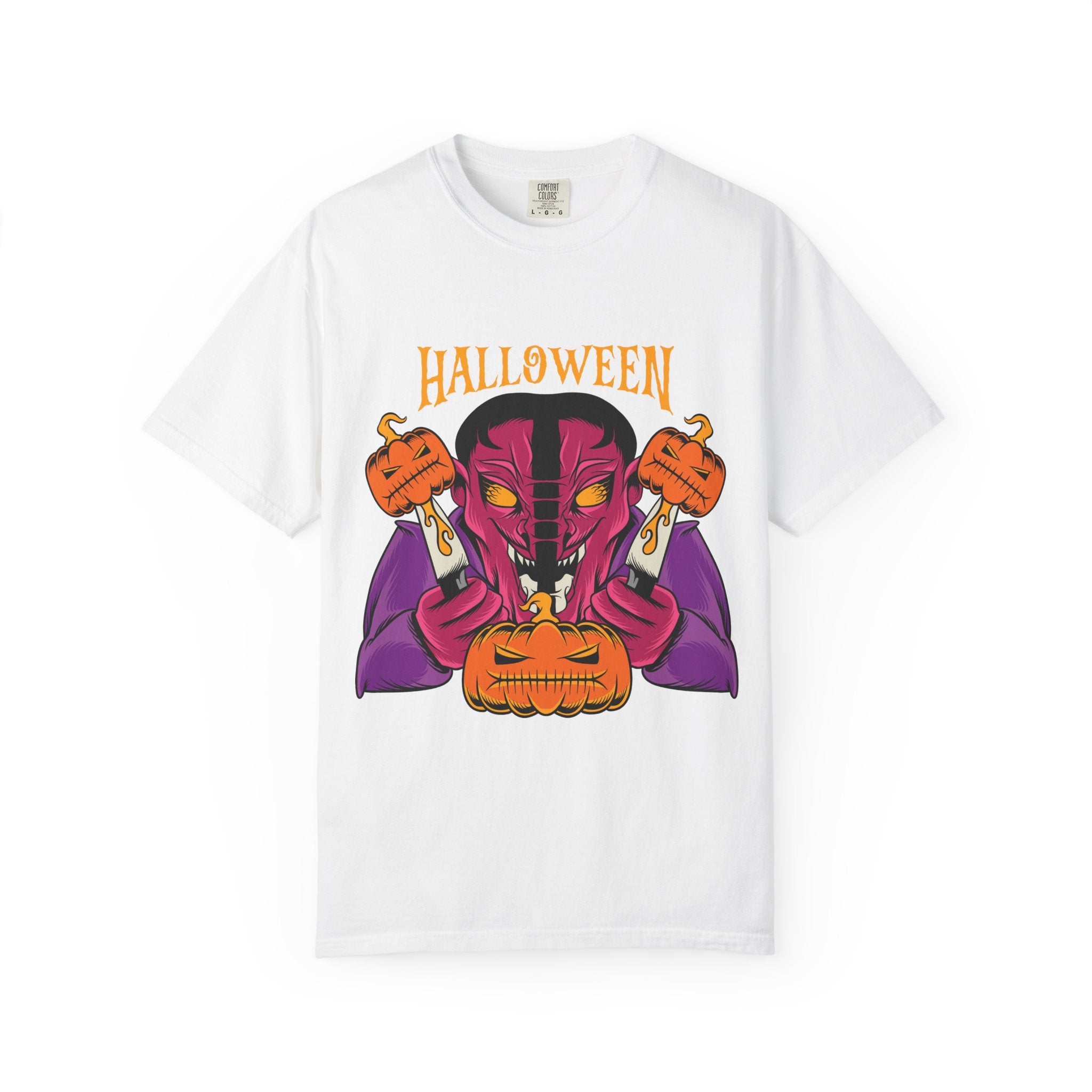 Devil halloween tee - Spooky Monster Shirt - Scary Fun - Sinful Threads