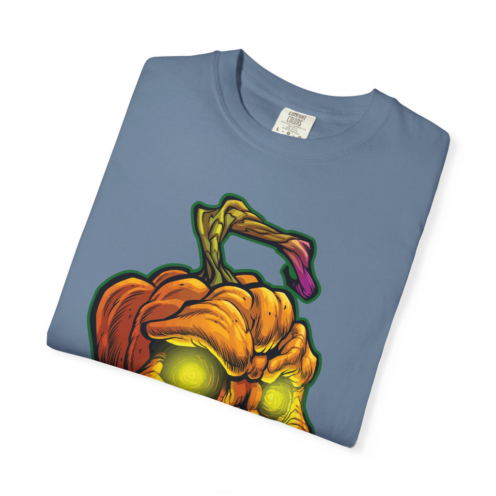 Pumpkin Skull Tee - Spooky Halloween Shirt for Horror Fans - Sinful Threads
