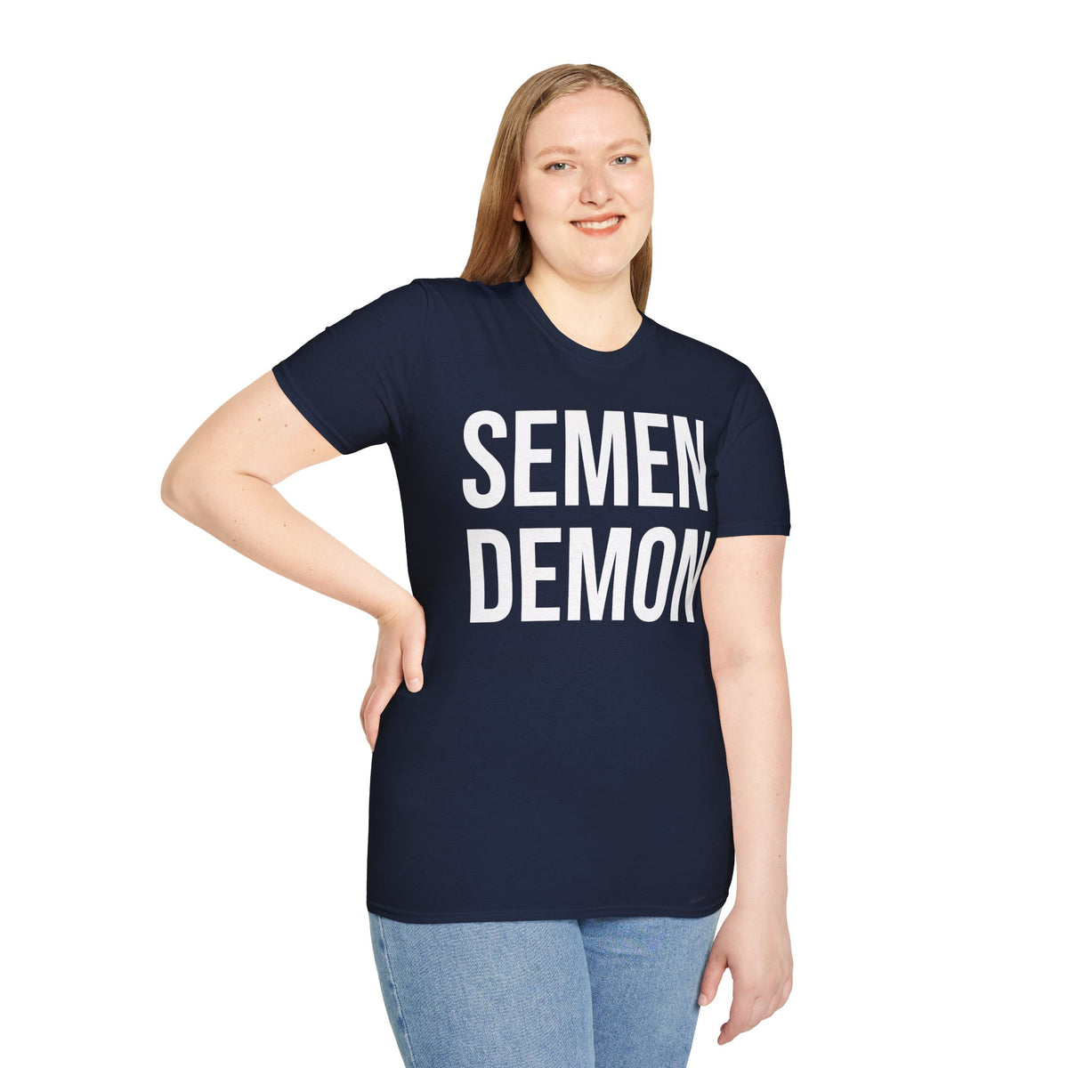 Semen Demon Tee - Adult Humor Graphic Tee