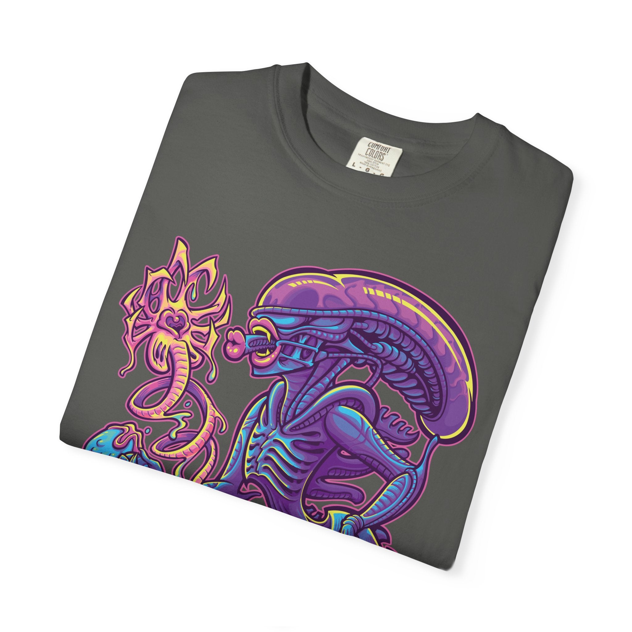 Sexy Alien Queen Parody Shirt - Sci-Fi Horror Comedy Tee - Sinful Threads