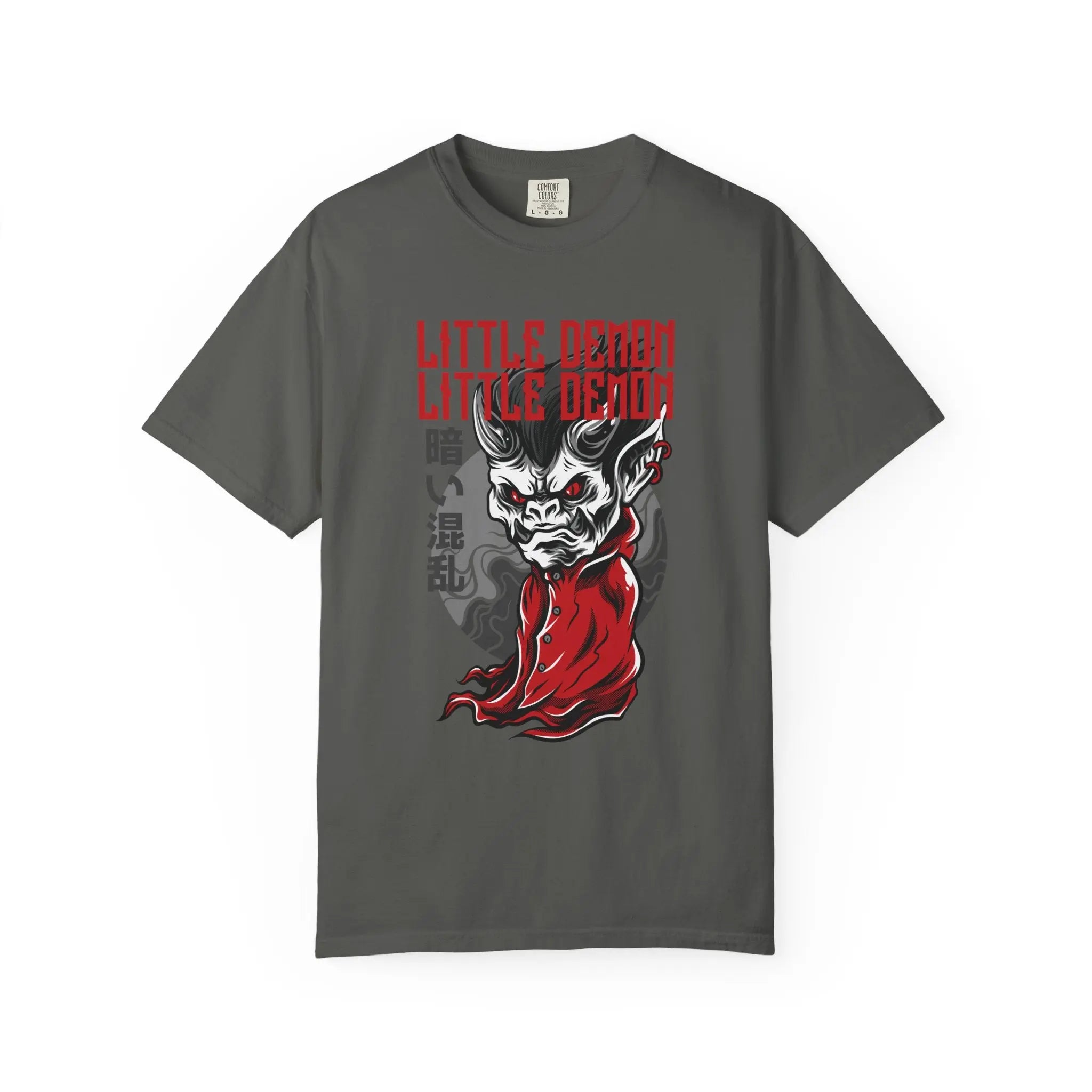 Little Demon Graphic Tee with Bold Art T-Shirt - Sinful Threads