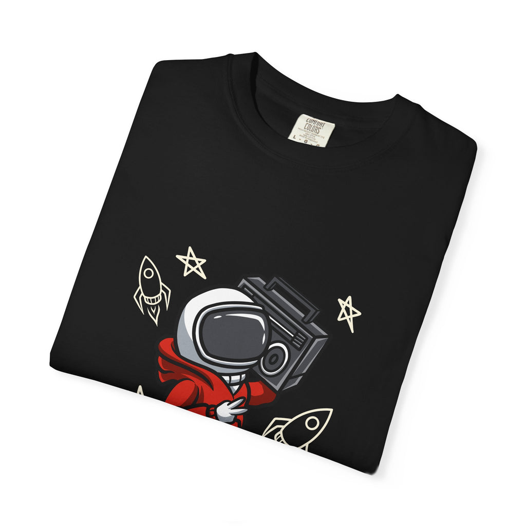 Astronaut Gift Shirt - Funny Space Boombox Tee - Cool Gift - Sinful Threads