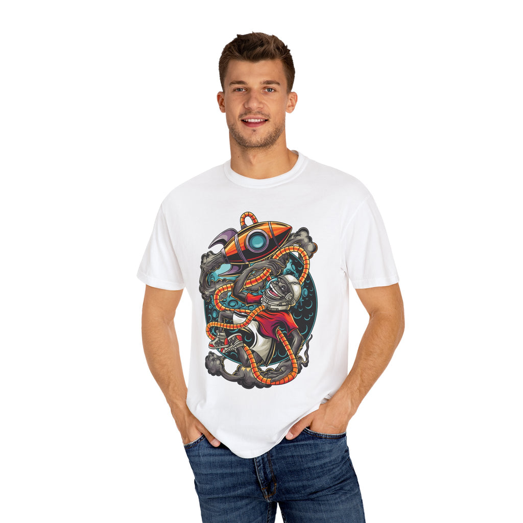 Space Monkey Shirt - Funny Astronaut Tee - Rocket Adventure Gift - Sinful Threads