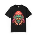 Psychedelic Graphic Tee - Trippy Mushroom Tee - Alien Art Gift - Sinful Threads