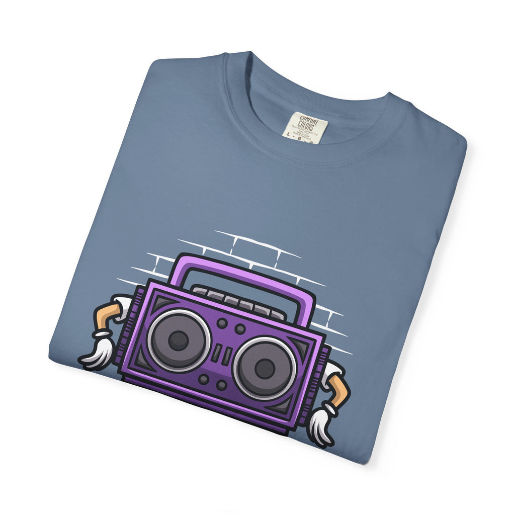 Retro Boombox Tee - Cartoon Radio Shirt - Vintage Gift - Sinful Threads