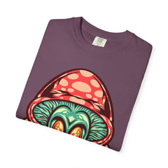 Psychedelic Graphic Tee - Trippy Mushroom Tee - Alien Art Gift
