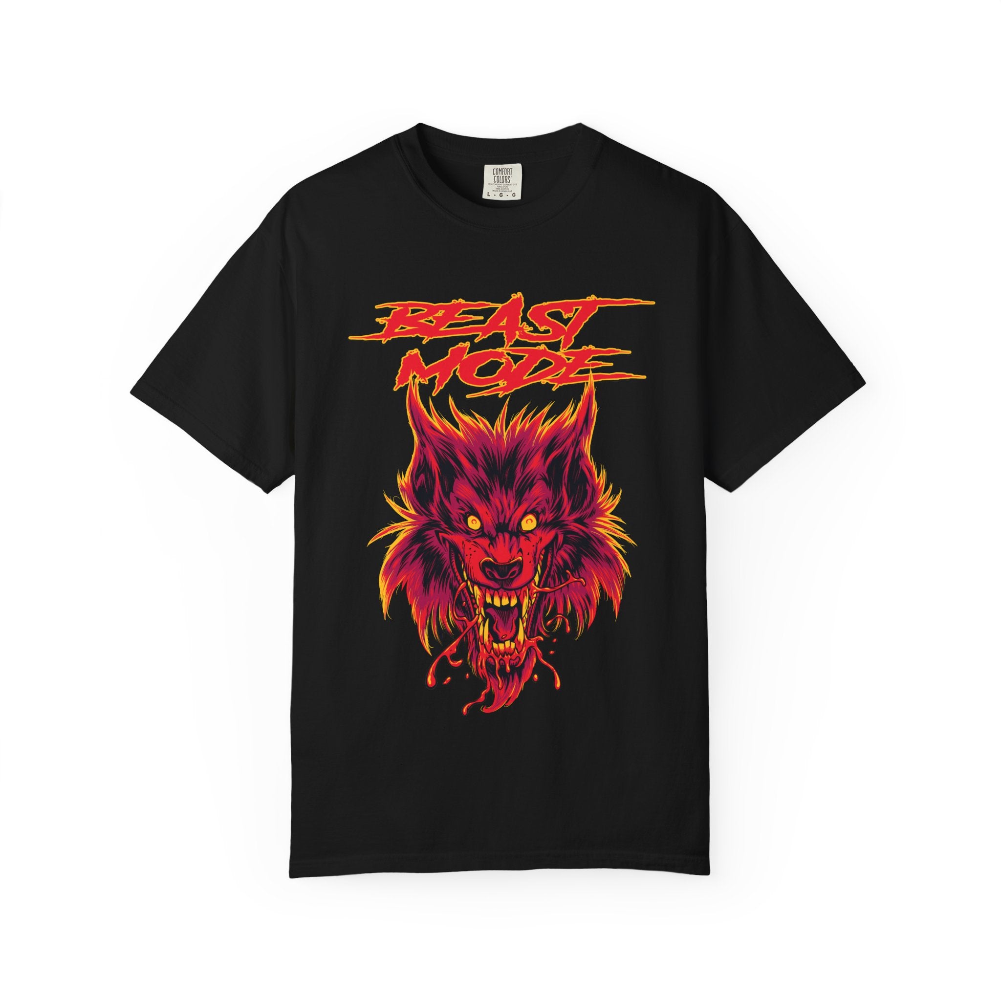 Beast Mode Werewolf Shirt - Lycan Fitness Graphic Tee - Sinful Threads