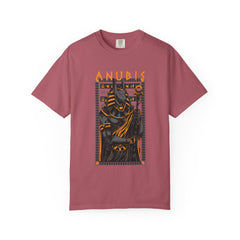 Egyptian Warrior Anubis Graphic Print T-Shirt