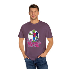 Funny Zombie Shirt - Walking Drunk Tee - Halloween Gift