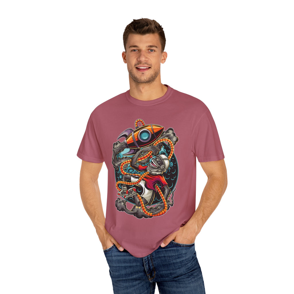 Space Monkey Shirt - Funny Astronaut Tee - Rocket Adventure Gift - Sinful Threads