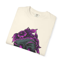 Floral Skull Gothic Tee Dark Art Alternative Fashion