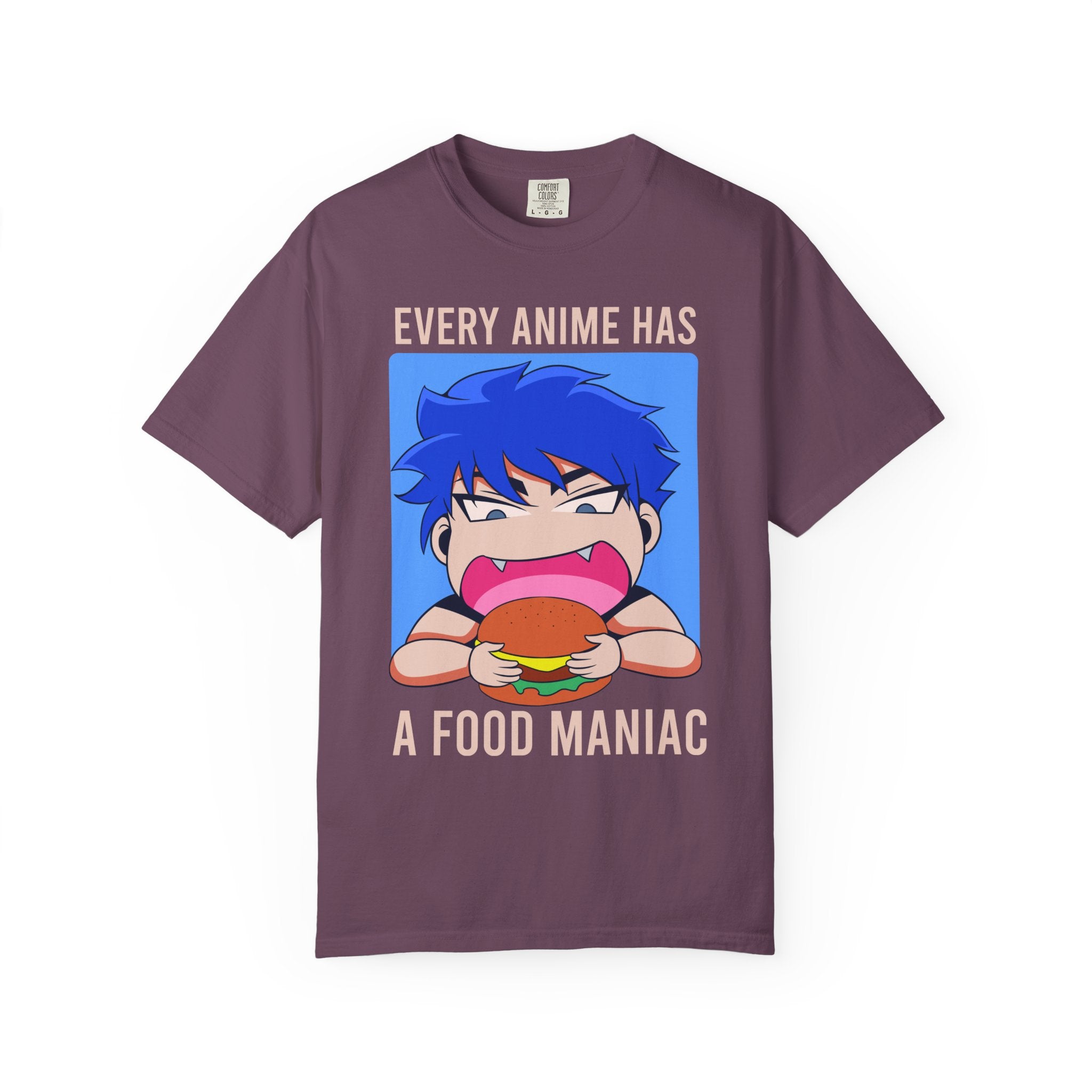 Otaku Graphic Tee - Anime Food Maniac Shirt - Foodie Gift - Sinful Threads