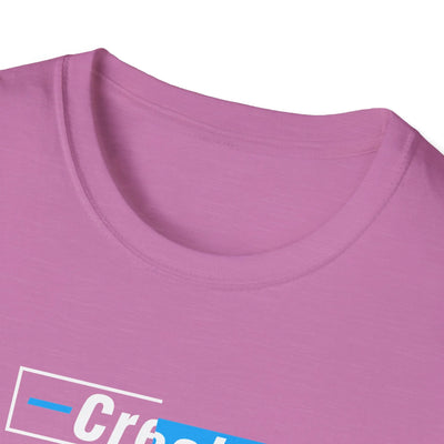 Create Something Break The rules Glitch Style Graphic Tee - Sinful Threads