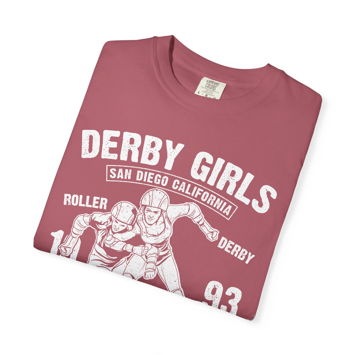 San Diego Derby Girls Roller Derby California T-Shirt - Sinful Threads