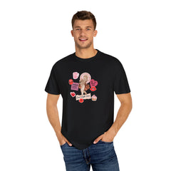 Romantic Graphic Cupid Love Quotes Valentine T-Shirt - Sinful Threads