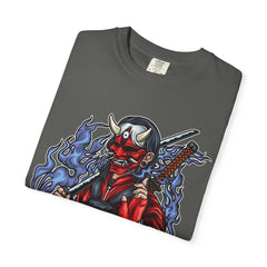 Oni mask tee - Samurai Demon Shirt - Warrior Gift