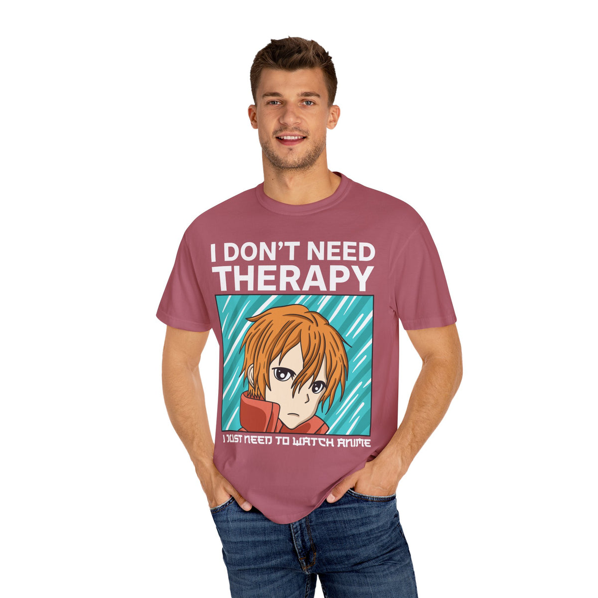 Anime Therapy Shirt – I Don’t Need Therapy Manga Style Tee
