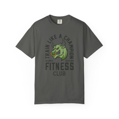 Train Like A Champion Vintage Bull T Shirt - Retro Gym Tee - Sinful Threads