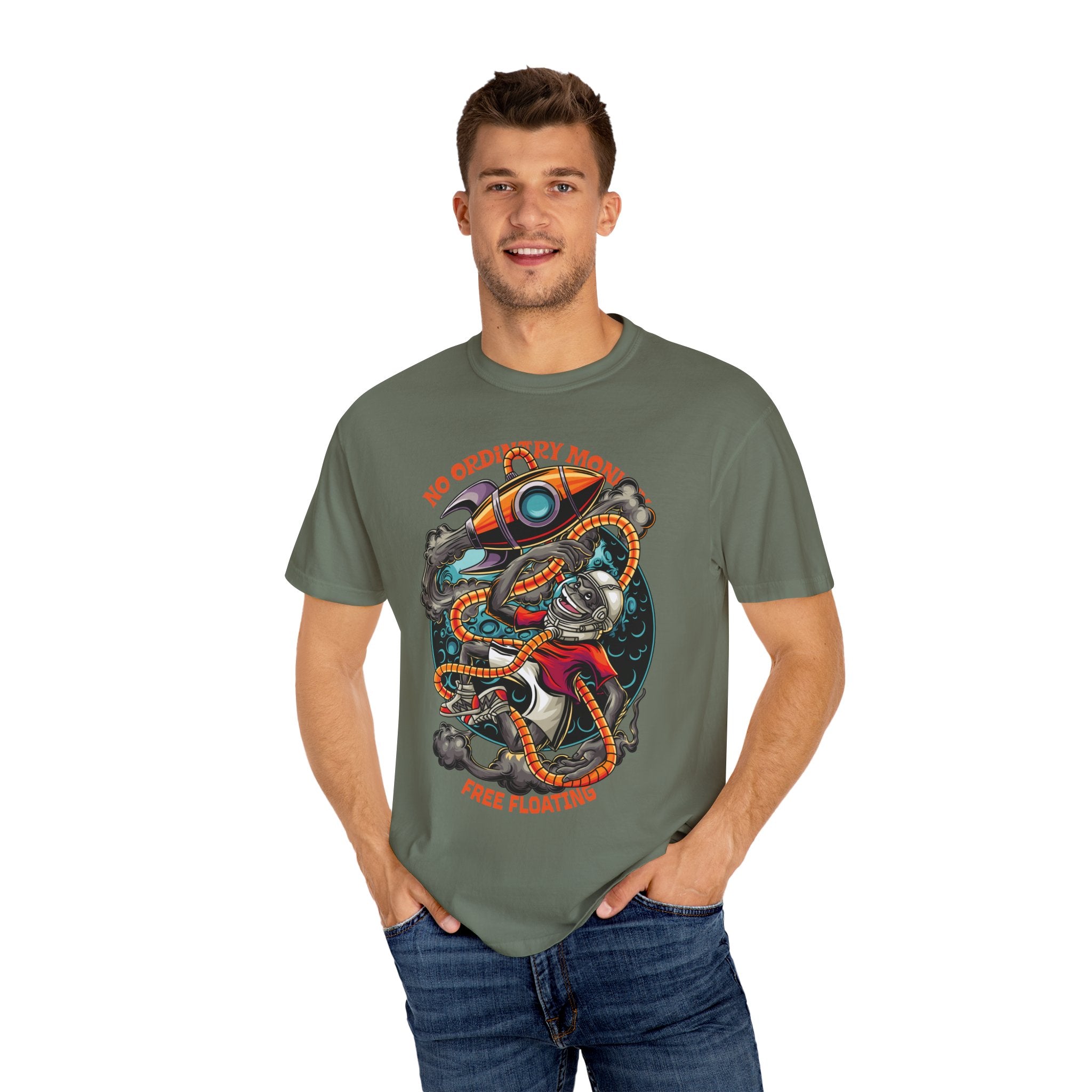 Funny Astronaut Shirt - Space Monkey Top - Unique Astronaut Gift - Sinful Threads