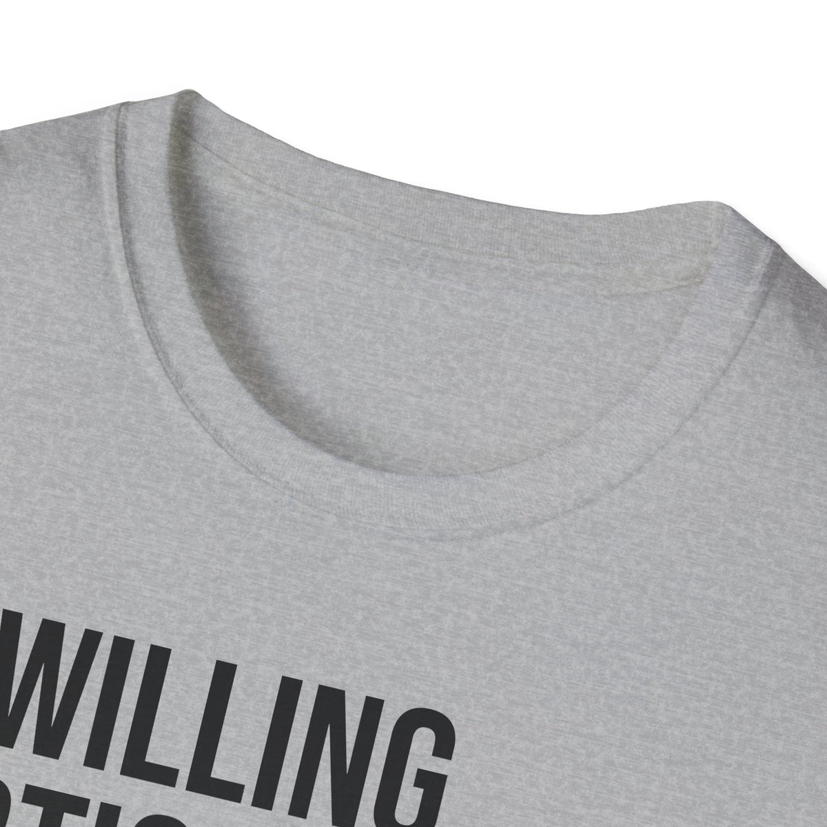 Funny Social Observation Shirt - Unwilling Participant Tee