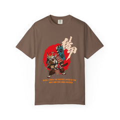 Pug Dog Graphic Tee Japanese Samurai Art Gift