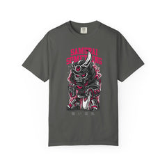 Samurai Something Dark Distressed Design T-Shirt