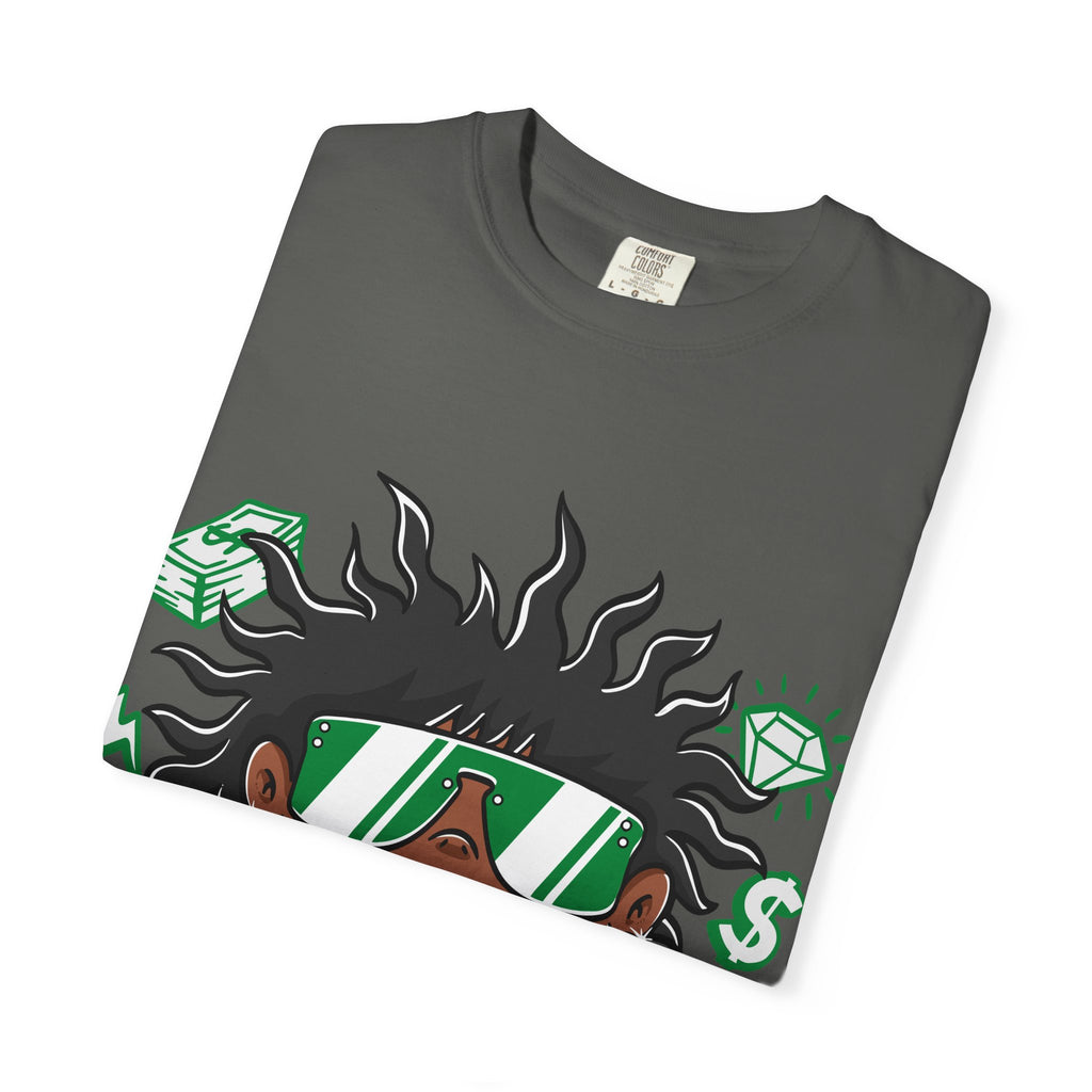 Gold Grill Tee – Hip Hop Cartoon Shirt for Street Culture - Sinful Threads