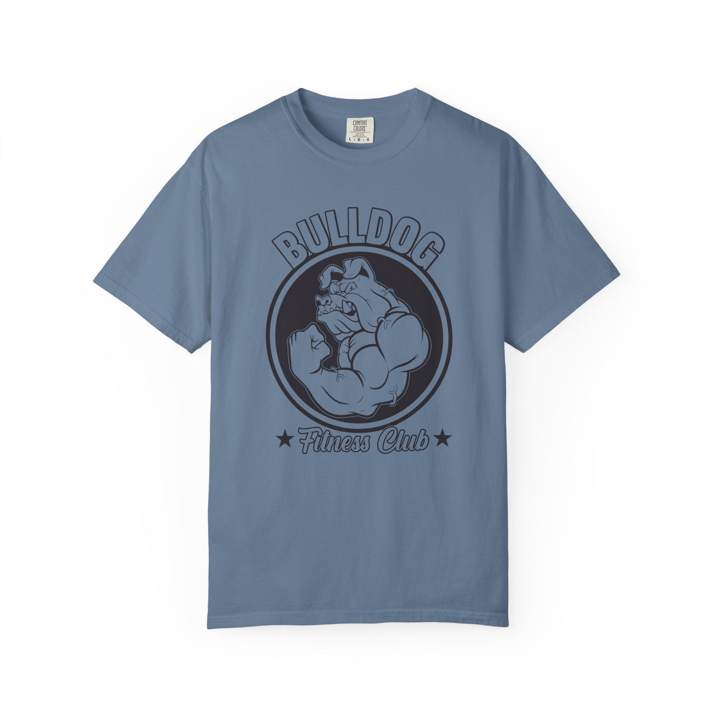 Bulldog Fitness Muscle Graphic Tee - Strength Mindset - Sinful Threads