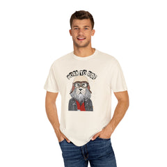 Born To Ride Dog Pilot Style Motorcycle Rider T-Shirt