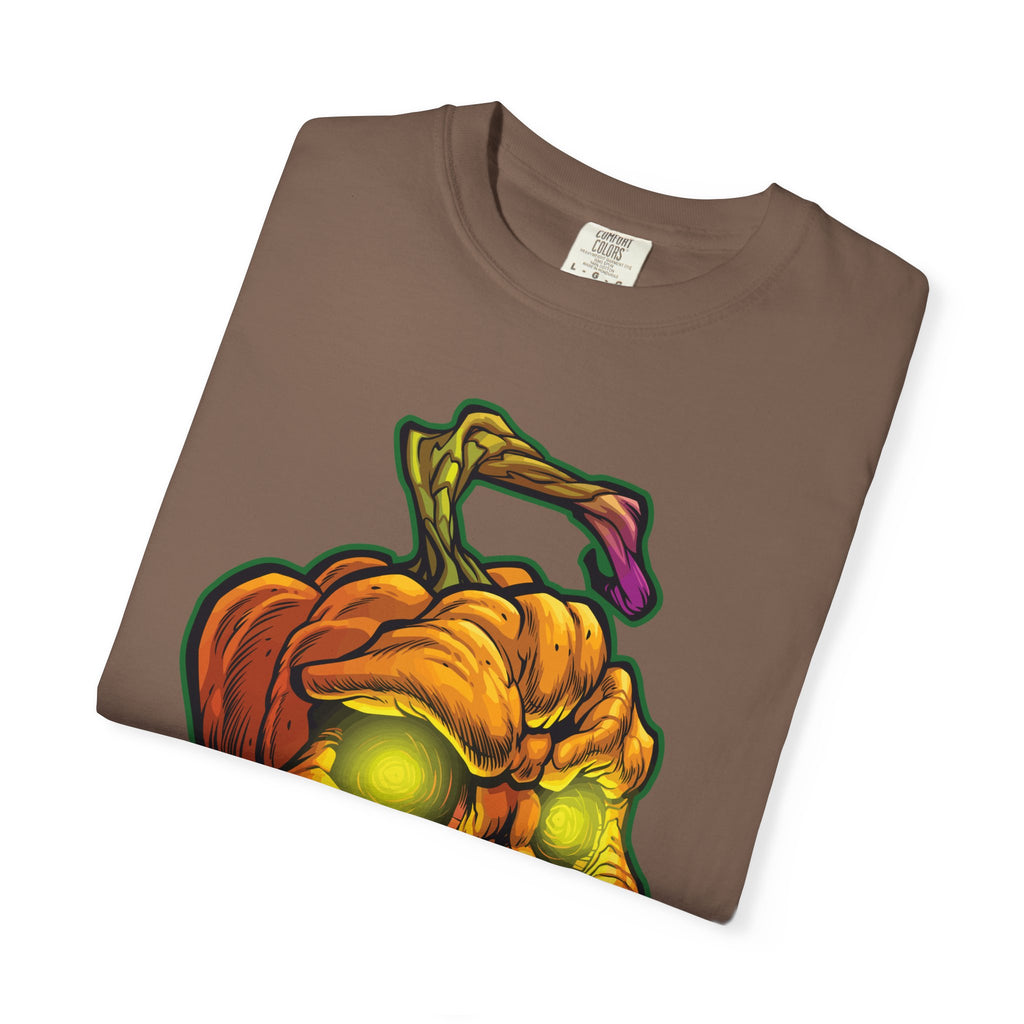 Pumpkin Skull Tee - Spooky Halloween Shirt for Horror Fans - Sinful Threads