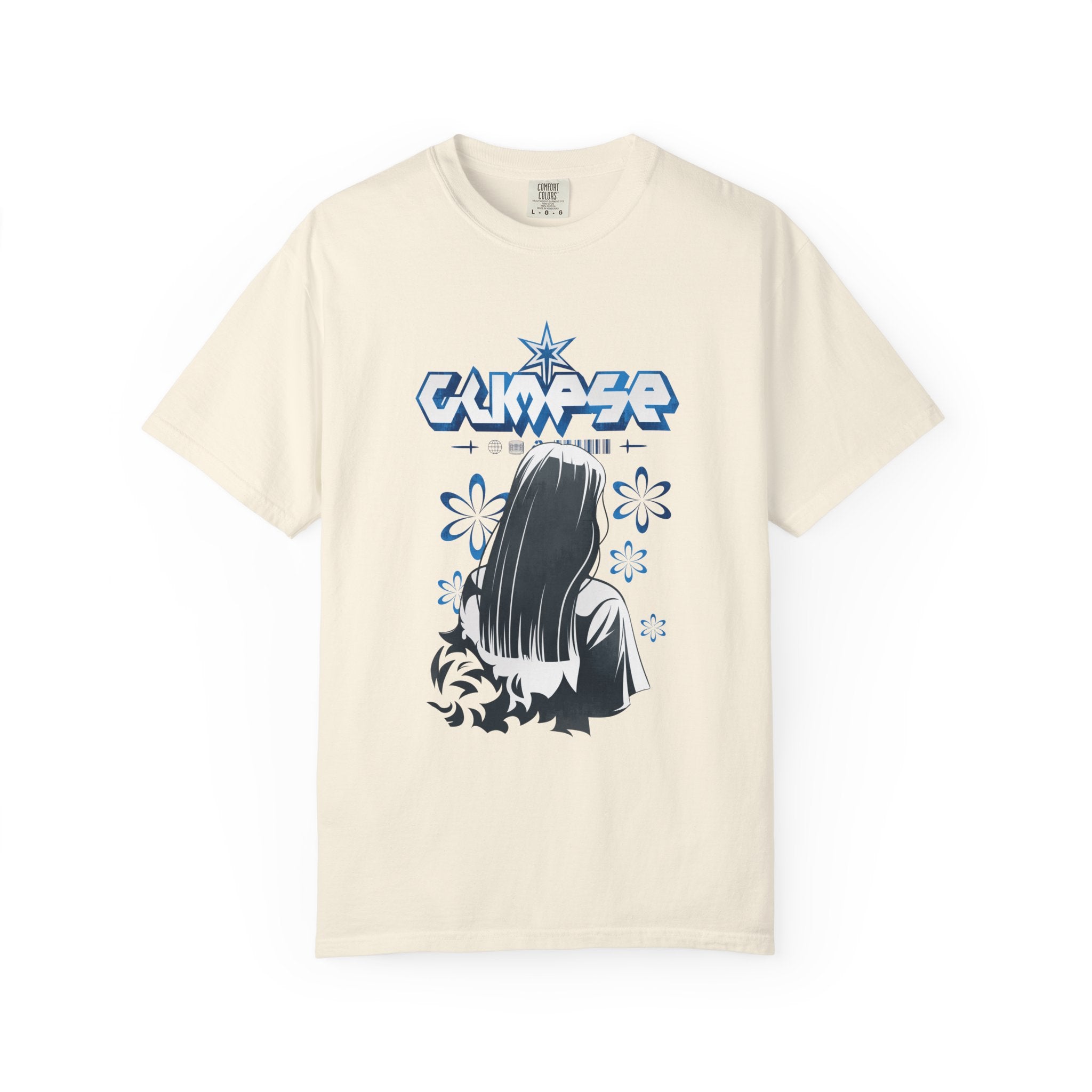 Anime Floral Shirt - Manga Art Top - Anime Lover Gift - Sinful Threads