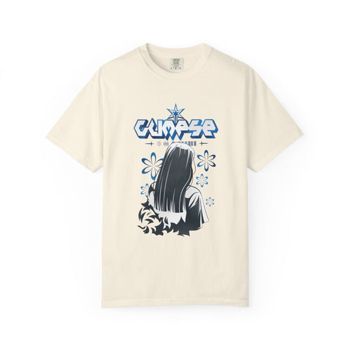 Anime Floral Shirt - Manga Art Top - Anime Lover Gift - Sinful Threads