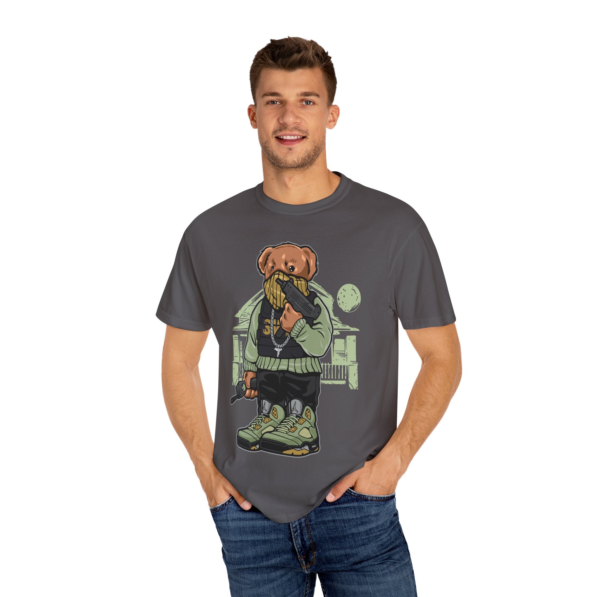 Hip Hop Graphic Tee – Gangster Bear Urban Streetwear - Sinful Threads