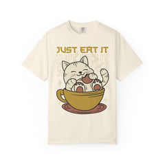 Kawaii Cat Shirt - Cookie Kitty Tee - Tea Cup Cat Top