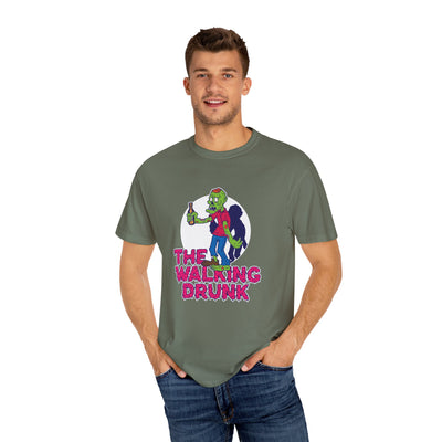 Funny Zombie Shirt - Walking Drunk Tee - Halloween Gift - Sinful Threads